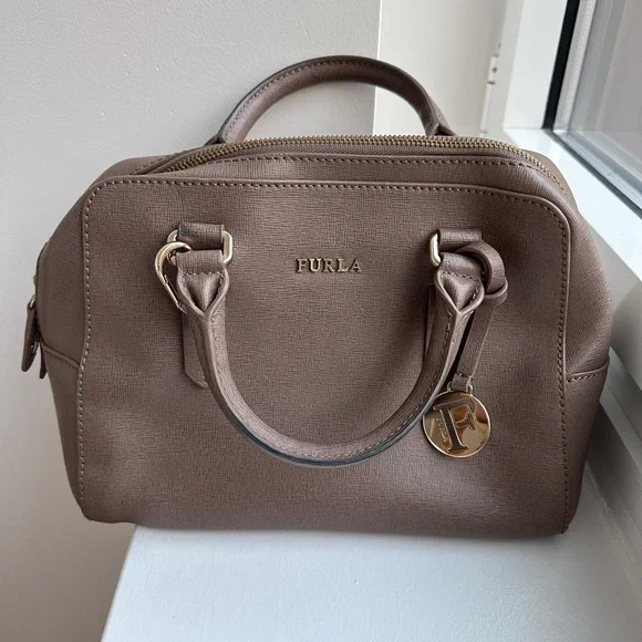 Furla Elena Saffiano Satchel - Picture 3 of 10